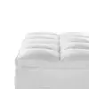 HONREN White Goose Topper Feather and Down Baffle Box Feather Bed Mattress Cover Top Hotel Mattress Topper