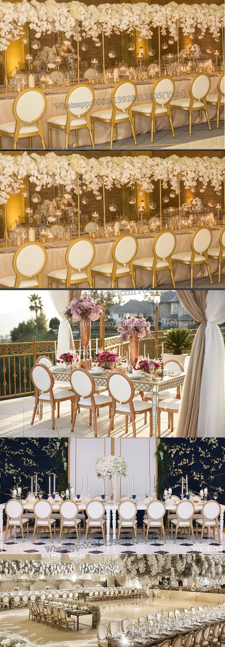 Low Back White Leather Gold Aluminum Wedding Event Chairs Buy Wedding