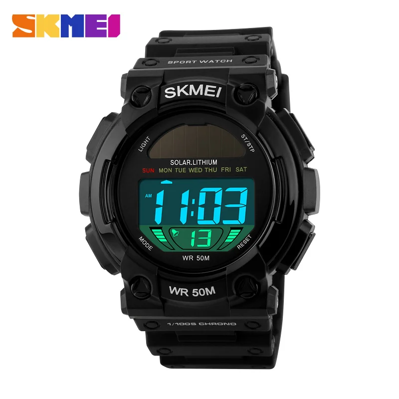 Skmei sales solar watch