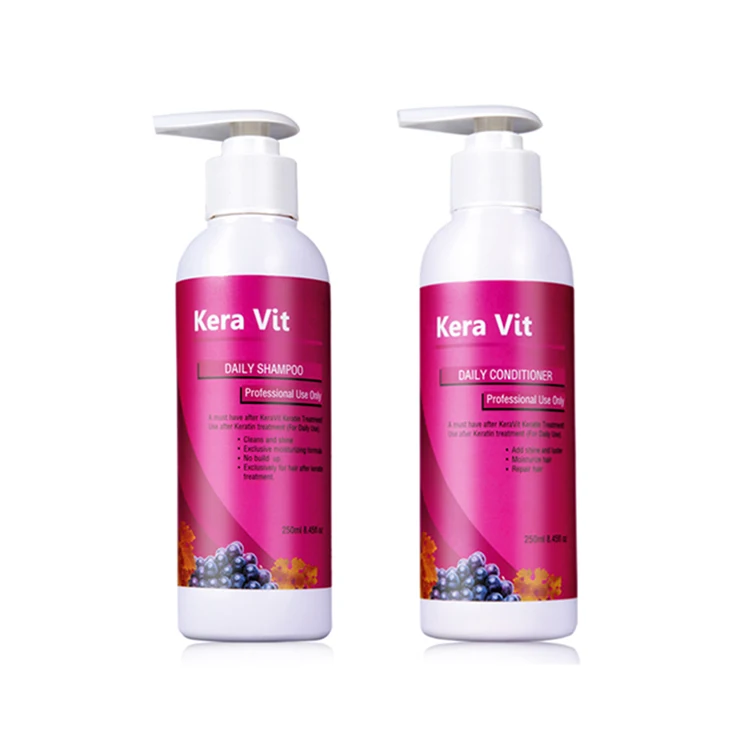 Kera Vit Mild Moisturizing Keratin Treatment Daily Shampoo And