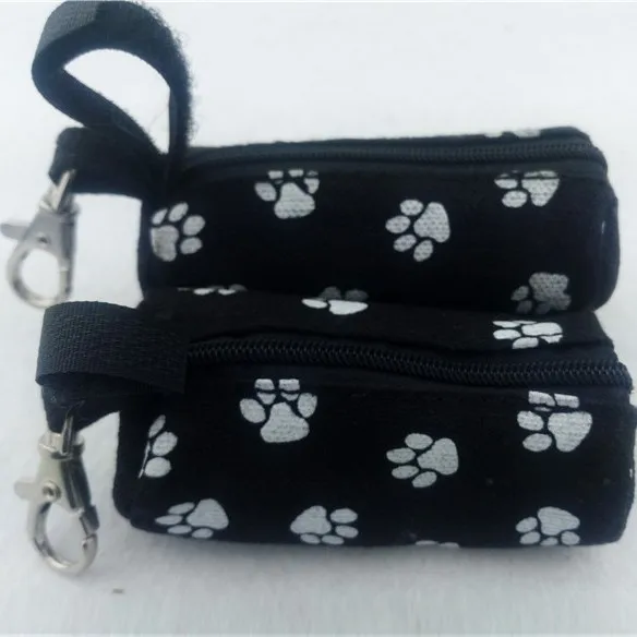 fabric poop bag holder