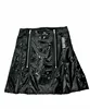 2015 GOTHIC VINYL PVC FETISH SCOTISH GLADIATOR BONDAGE GOTH PANTS KILT SKIRT MENS PANTS MATERIAL