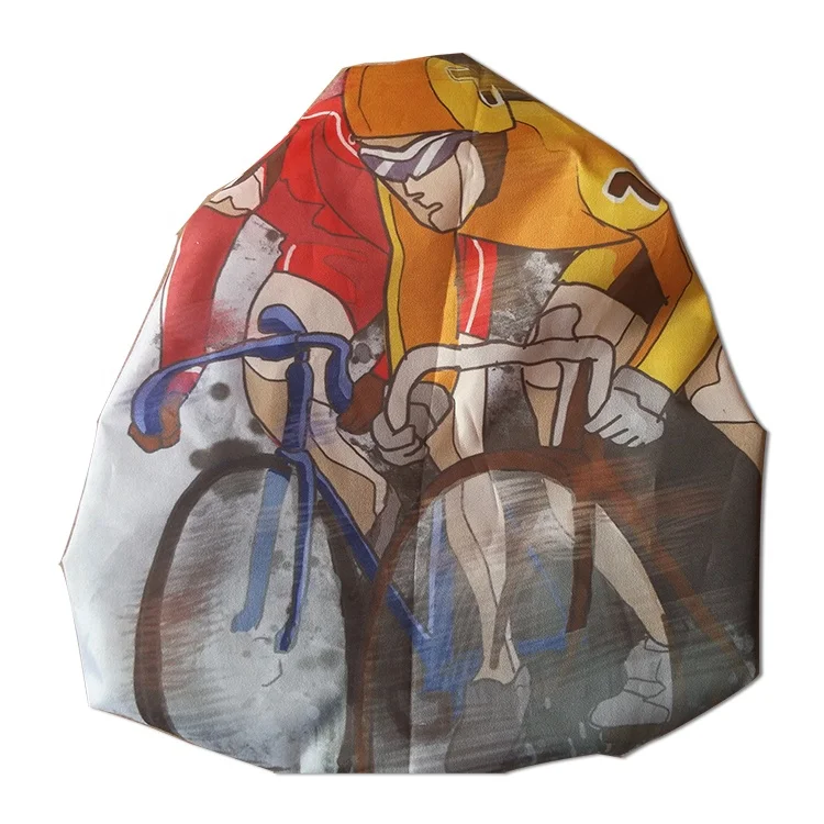 Water Resistant Customized Advertising Bicycle Seat Cover For Bike Accessories
