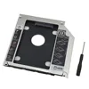 Aluminum 2nd HDD Caddy 9.5mm Optibay SATA 3.0 CD DVD Driver to HDD Case Enclosure for Apple Macbook Pro 13" 15" 17" SuperDrive