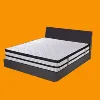 5 Star Roll Pack Euro Top Latex Foam Pocket Spring Hybrid Hotel Mattress 2018 hot selling in Amazon