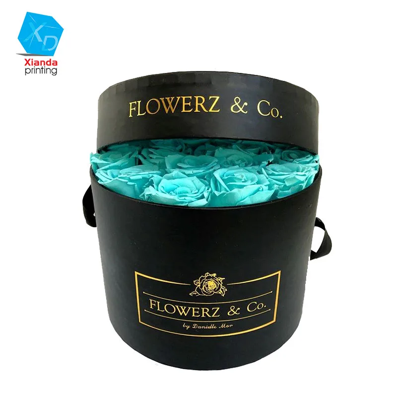 2019 Wholesale Cylinder Round Flower Boxes Shipping Box Buy Round