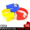fantasy custom logo silicone bracelet usb flash memory