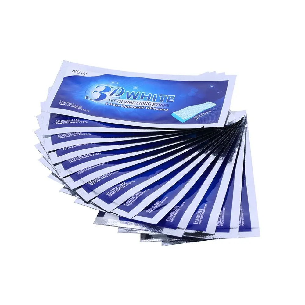 14Pairs 3D Advanced Ultra Teeth Whitening Strips Gel Care Oral Hygiene Dental Bleaching Tooth Whitening Teeth Whiten Tools