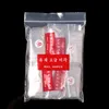 500PCS/ bag Salon Nail Tips clear french fake nail for nail art