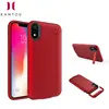 KANTOU Wireless 4200mAh Phone Battery Case Compatible for iPhone XR Charger Lightning TPU Case