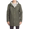 2019 custom design PVC polyester long fashion waterproof raincoat rain jacket for mens windproof wholesale