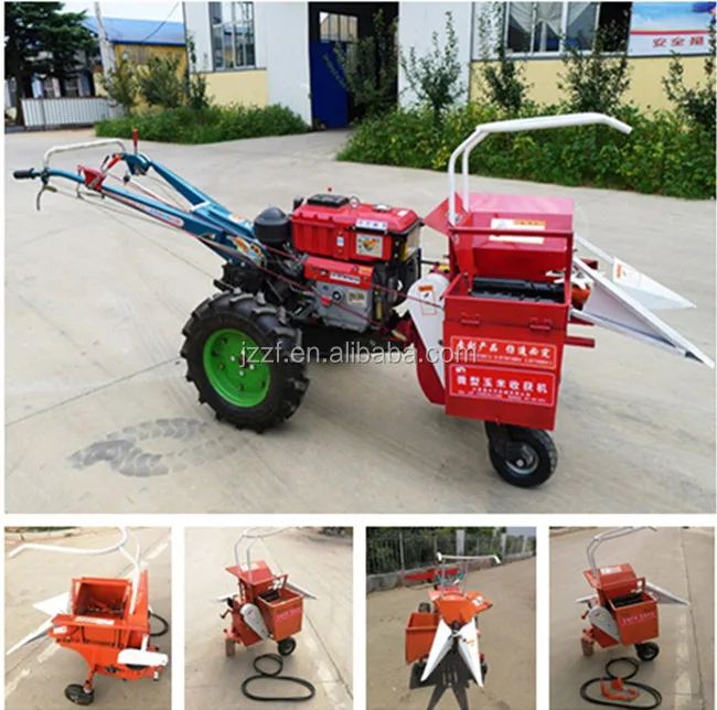High Efficiency Maize Harvesting Machine Corn Cob Picking And Straw