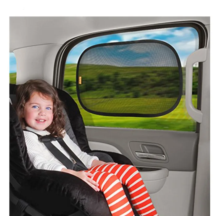 Sombrilla del coche estática parasol para bebé de 3 unids paquete 80gsm