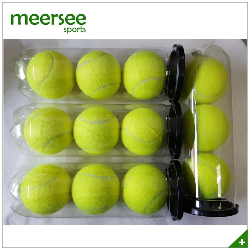 Standard 2.5 Inches Adult Training Customized Logo Printed Tennis Ball