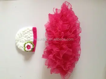 Kue Yang Indah Berbentuk Rok Tutu Merah  Wol Headband 