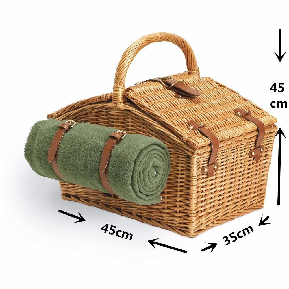 Wholesale Cheap Large Wicker Picnic Basket With Lid For Sale Buy