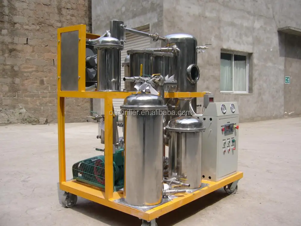 Stainless Steel Vacuum Waste Cooking Oil Recycling Machine,Olive Oil