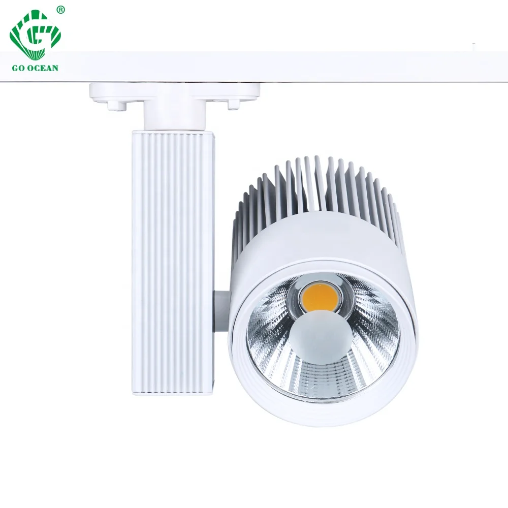 Factory Sale 40W Monorail Fixed Contemporary Circular Led Track Lighting