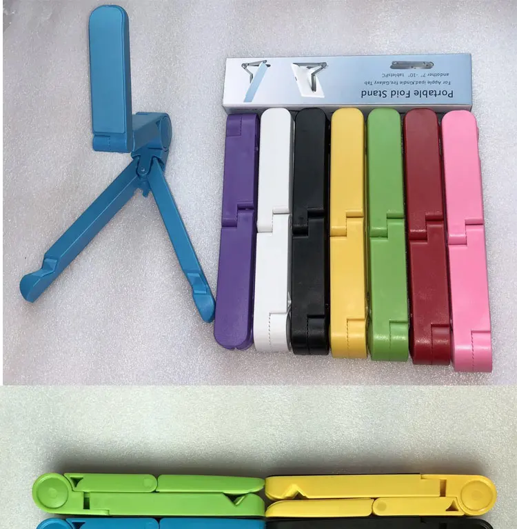 V-shaped Universal Foldable Mobile Cell Phone Stand Holder For ...