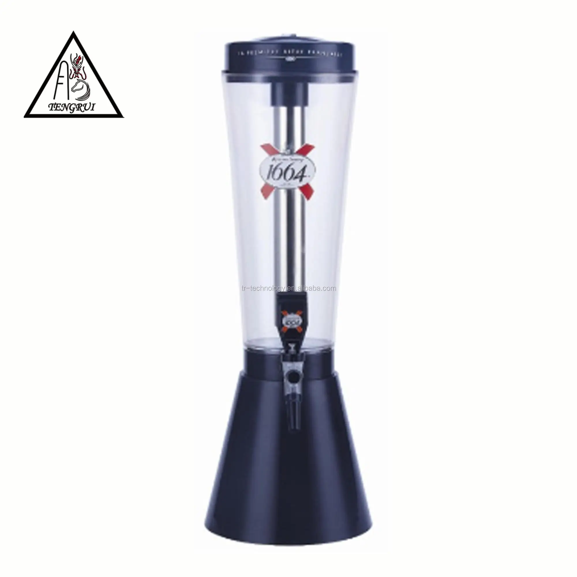 Unique Design Conic Bottom Beer/wine/beverage/water Dispenser Tower Buy High Quality 3liters