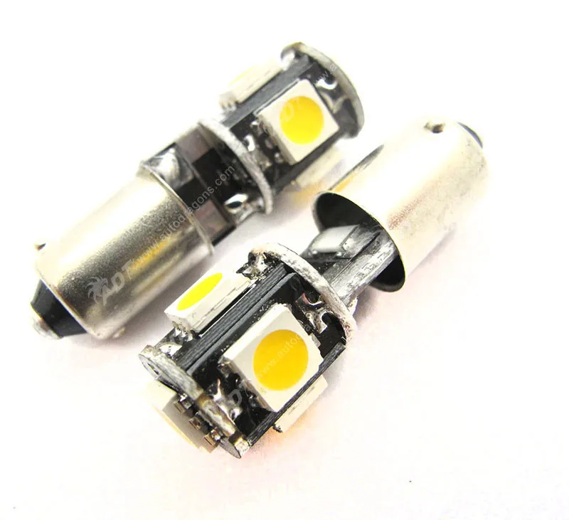 Blue Canbus Error-Free LED Parking Lights For Mercedes Benz – 2x T10 Bulbs (W210/W208)