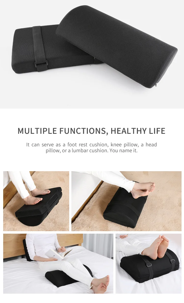 Ergonomic Multifunctional Feet Knee Support Adjustable Height Nonslip