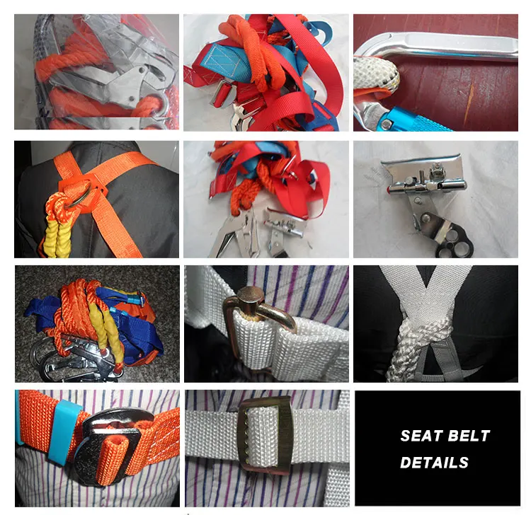 Working Industrial Climbing Pole Safety Belt With Snap Hook Buy