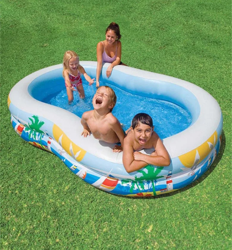 intex swim center paradise inflatable pool