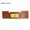 High Quality Golden Decoration Office Furniture Reception Desk