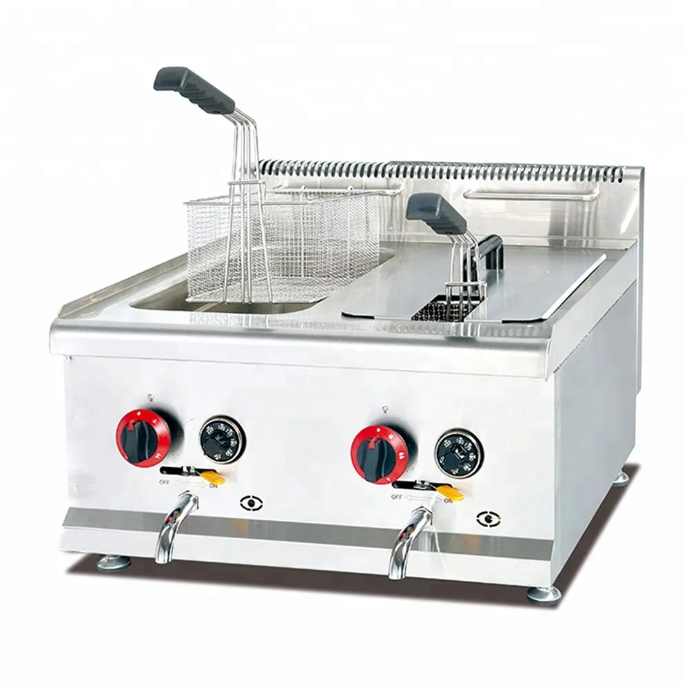 Commercial Deep Fryer / Funnel Cake Fryer Gas / Dutch Donut Fryer