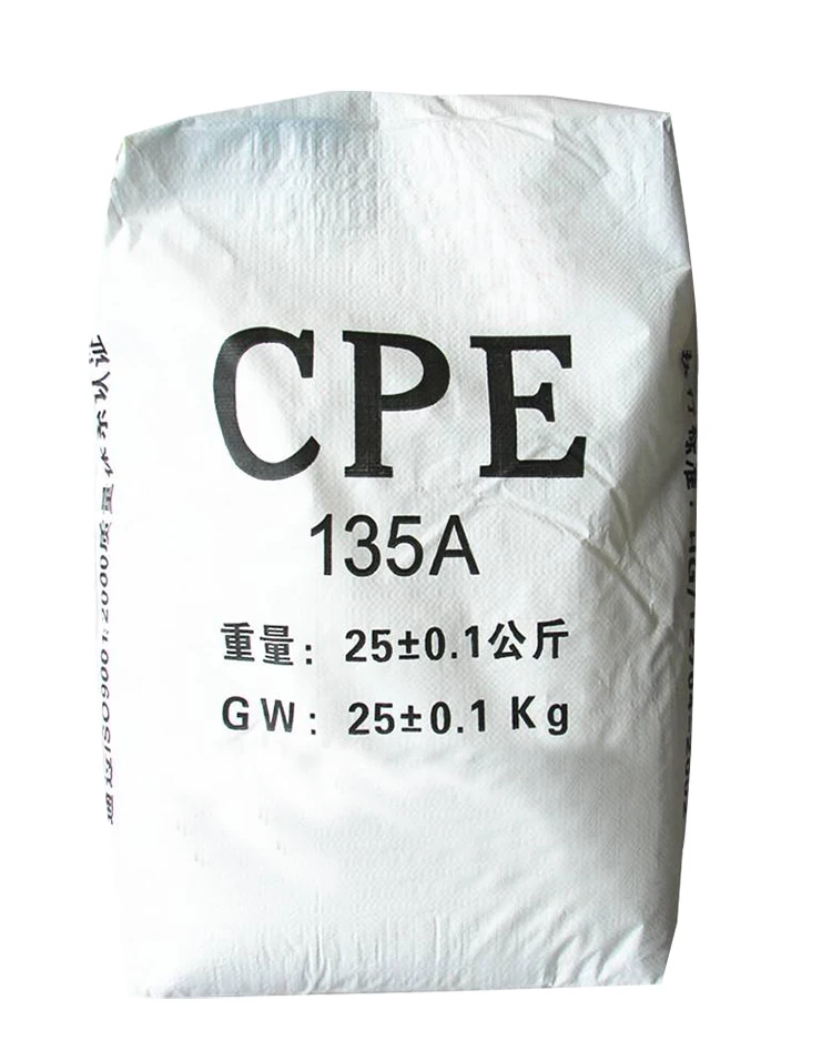 High quality chemical auxiliary agent CPE 135A chlorinated polyethylene