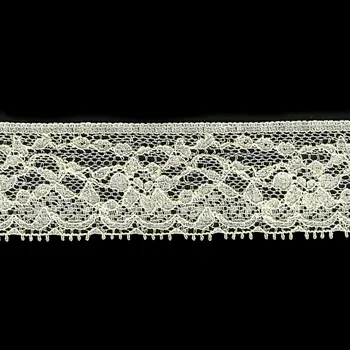 拉舍尔尼龙经编花边
