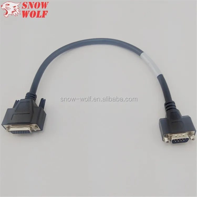 Custom Dsub Db9 Male To Db15 Female Extension Serial Cable For