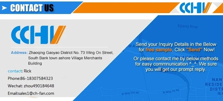 dc centrifugal fan for air cleaner