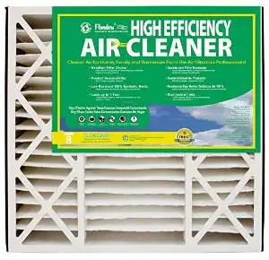 NaturalAire High Efficiency Air Filter, MERV 8, 19 x 20 x 4-Inch, 2-Pack