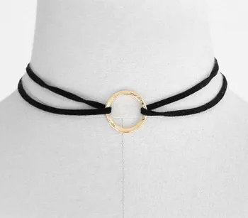 collier ras de cou anneau collier ras de cou anneau