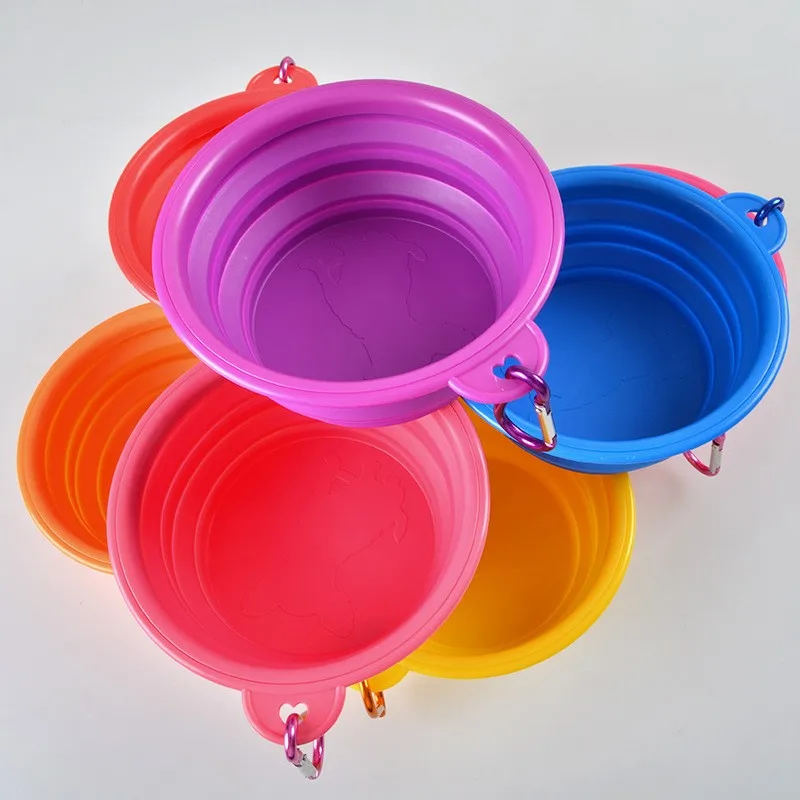 Newest Kitchen Collapsible Silicon Foldable Bowl With Lid Buy Silicon