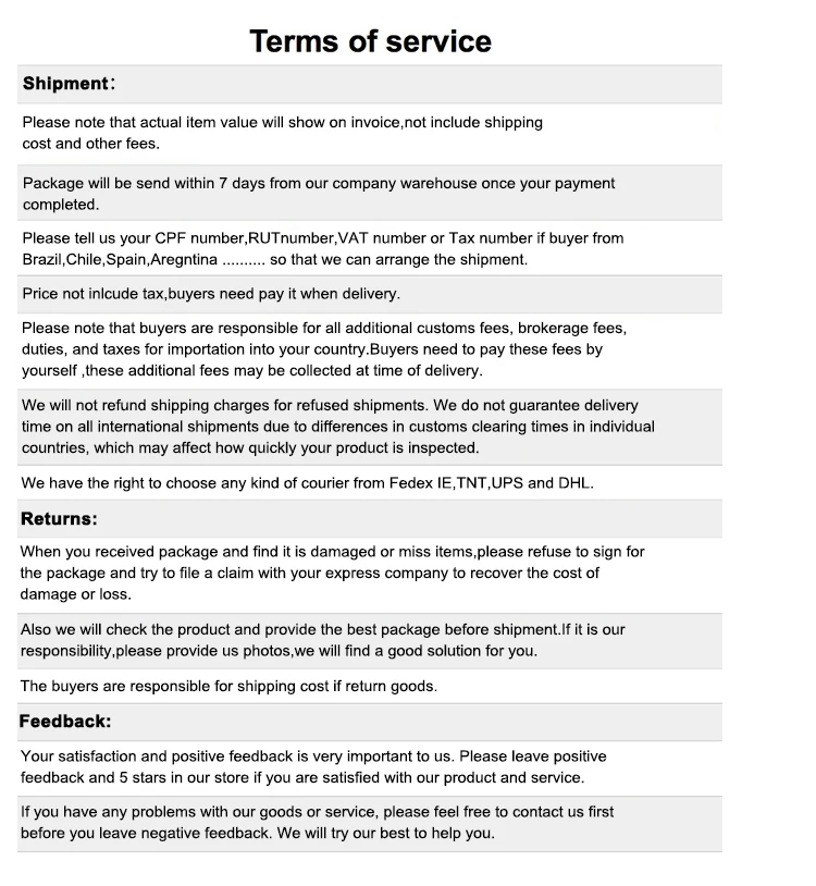 terms of service 2.0