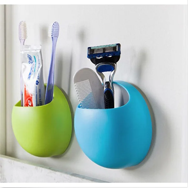 Organizador De Cepillo De Dientes De Pared-Wall Mount Toothbrush Holder