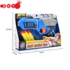 Hot sale military weapon plastic soft bullet gun toy, soft bullet gun