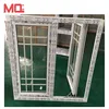 Hot sale upvc window and door upvc windows with grill