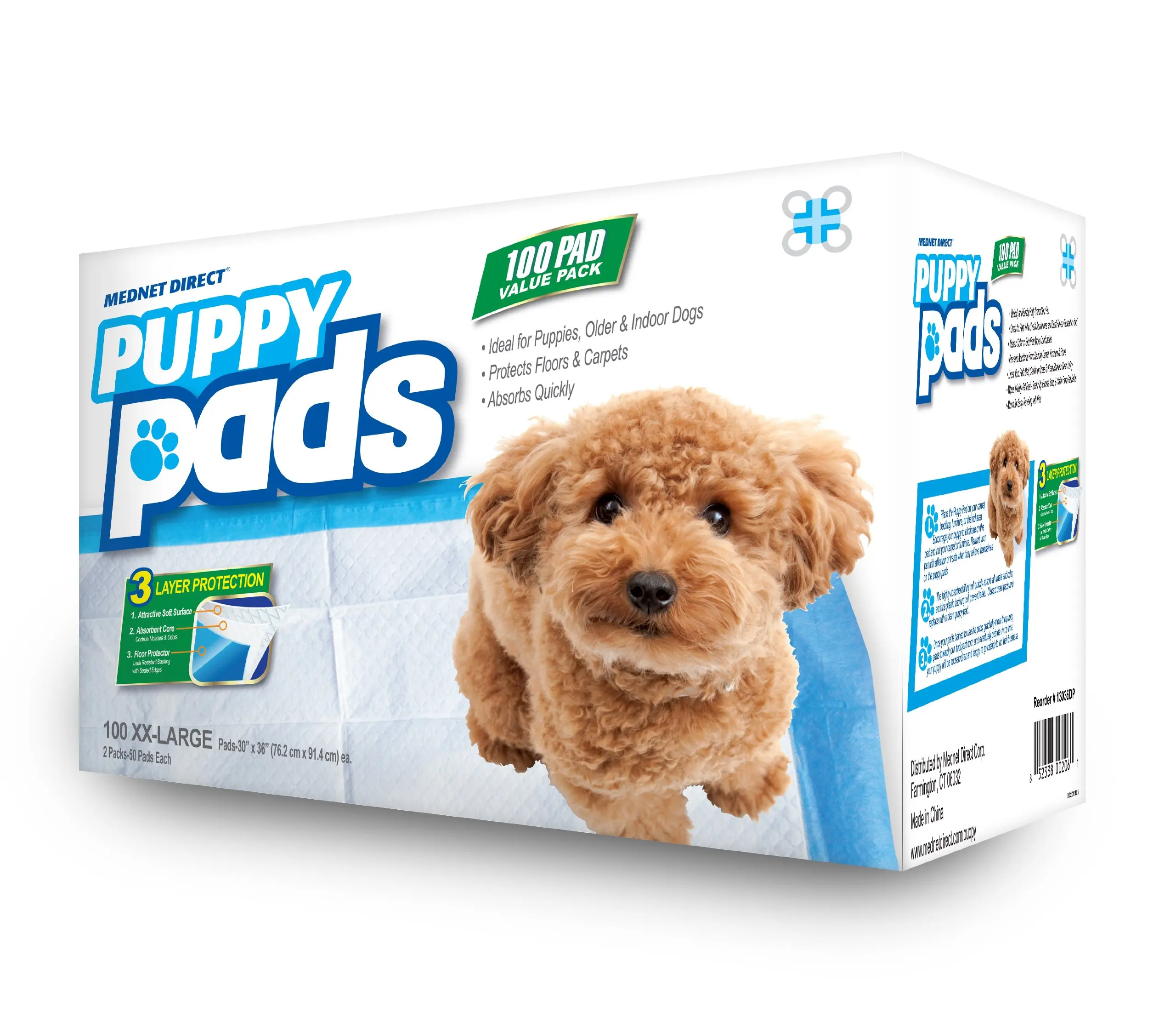 Puppy large. Gigico Pets Pads. United Pets Puppy-small.