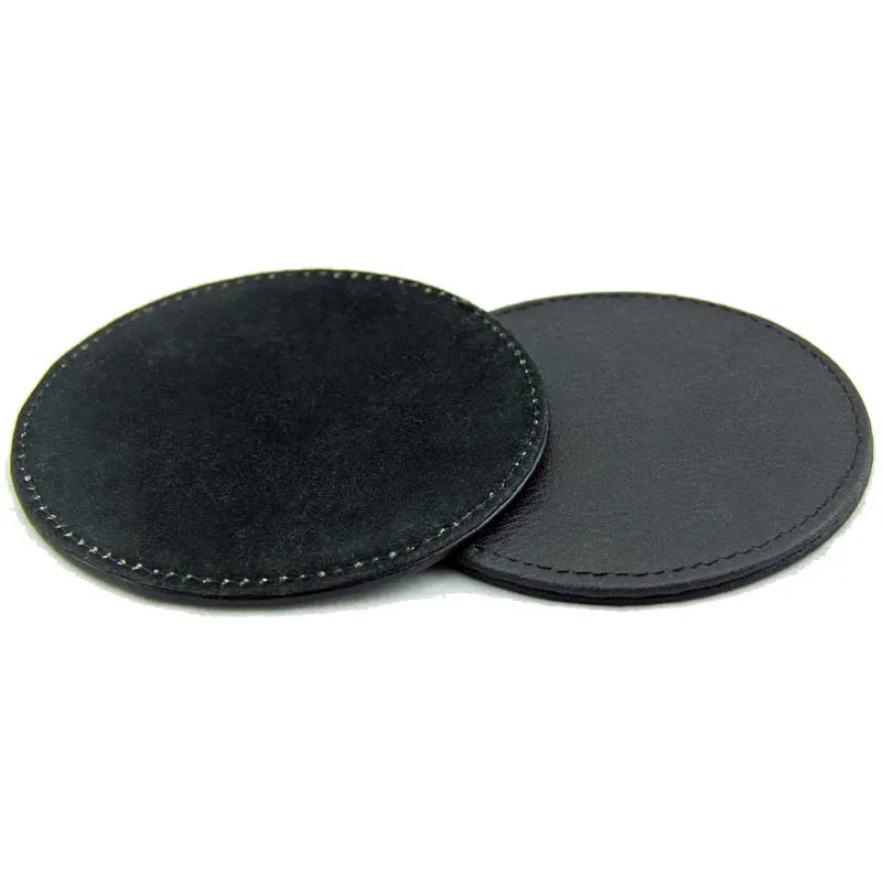 Gold Stamping Pu Leather Cup Coaster Buy Gold Stamping Faux Leather