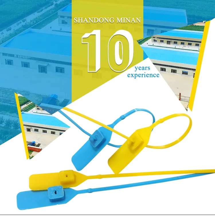 MA - PS 6007 tamper evident airline security packing luggage economic container shipping security plastic seal