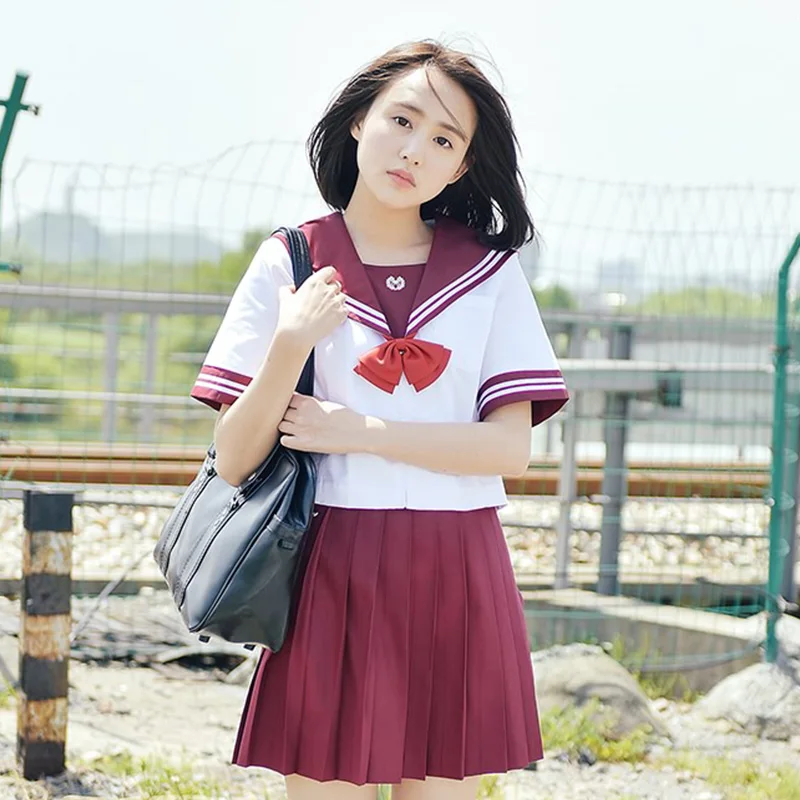 Japanese school girl uniform wholesale, blonde sucks cock movies