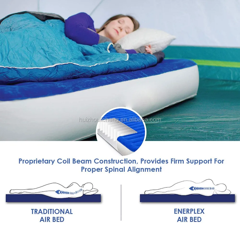 Lc Inflatable Airbed Blow Up Guest Bed Camping Tent Air Mattress Buy