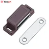Meitian White Plastic Housing Plate Door Magnetic Catch and Latch
