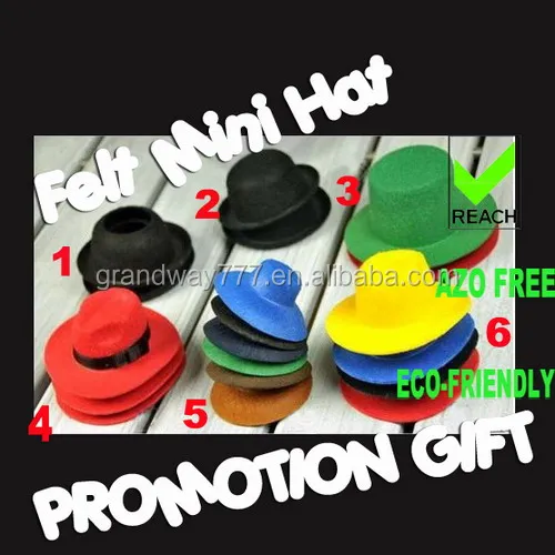 felt mini hat
