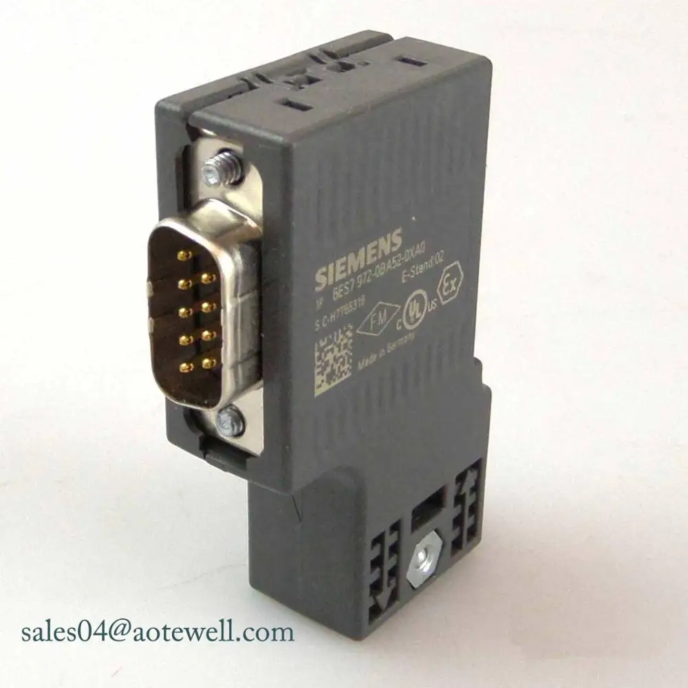 6es7972-0ba52-0xa0 Siemens Simatic Dp Bus Connector 6es79720ba520xa0 ...