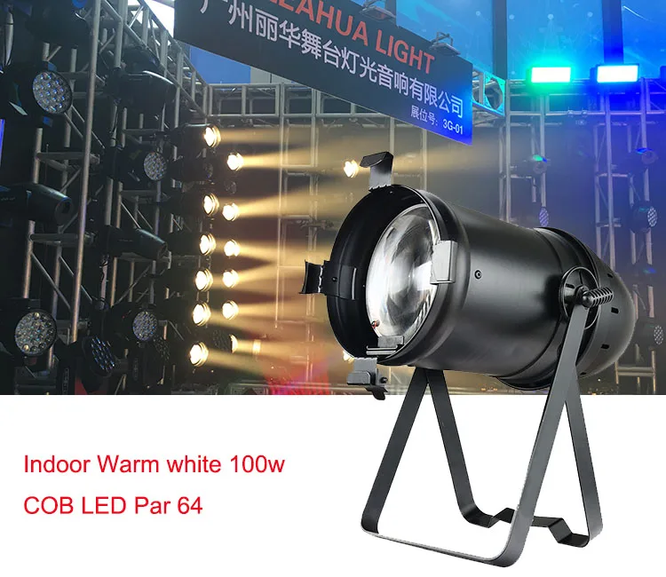 CRI 92 warm white 3200K 100w cob led par light zoom.jpg